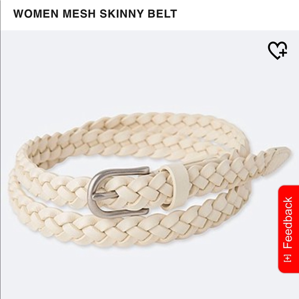 Uniqlo Braided/Mesh Belt !!!!